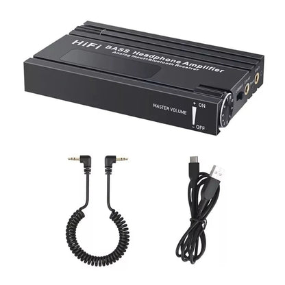 HiFi Headphone Amplifier 3.5mm with Bluetooth 5.0 Receiver (16-600Ω)
