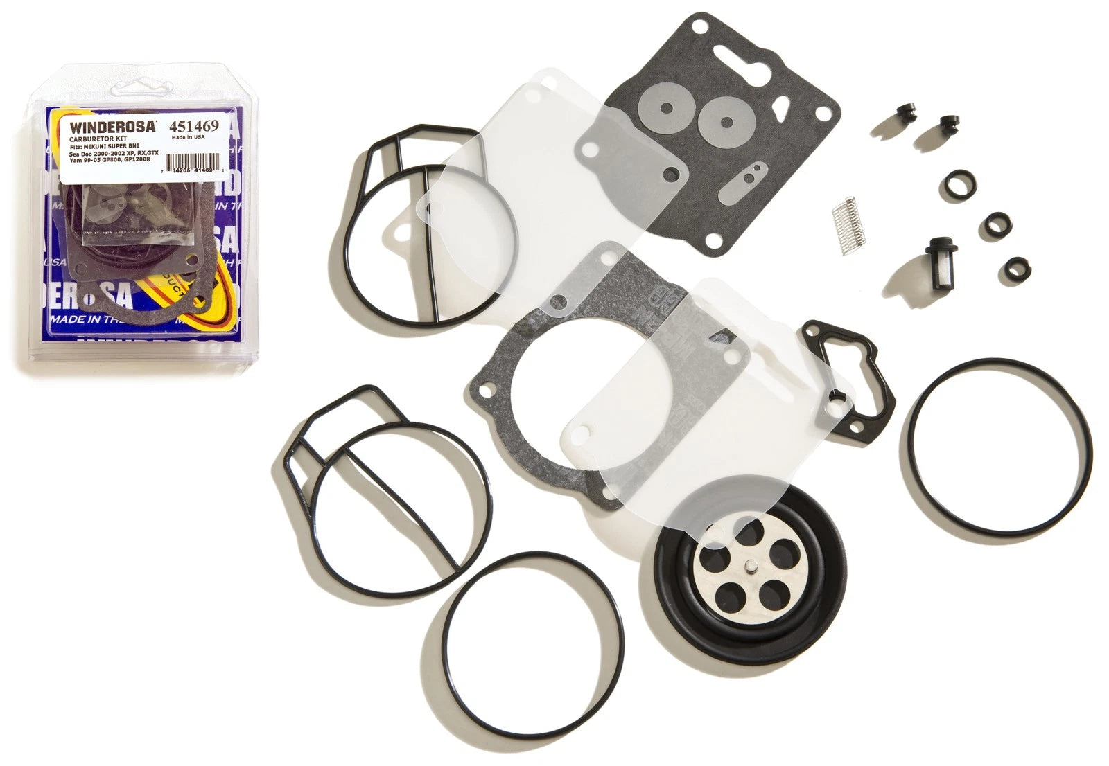 Carb Rebuild Kit for Yamaha GP800R (2001–2005) - Mikuni Super BNI SBNI