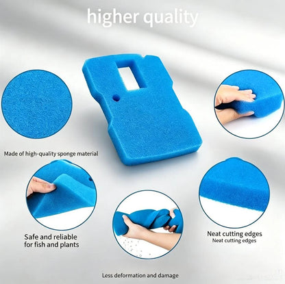 3 Pack Blue Sponge Filter Pads for CUF-6000 Pond Filter (660 GPH Pump)