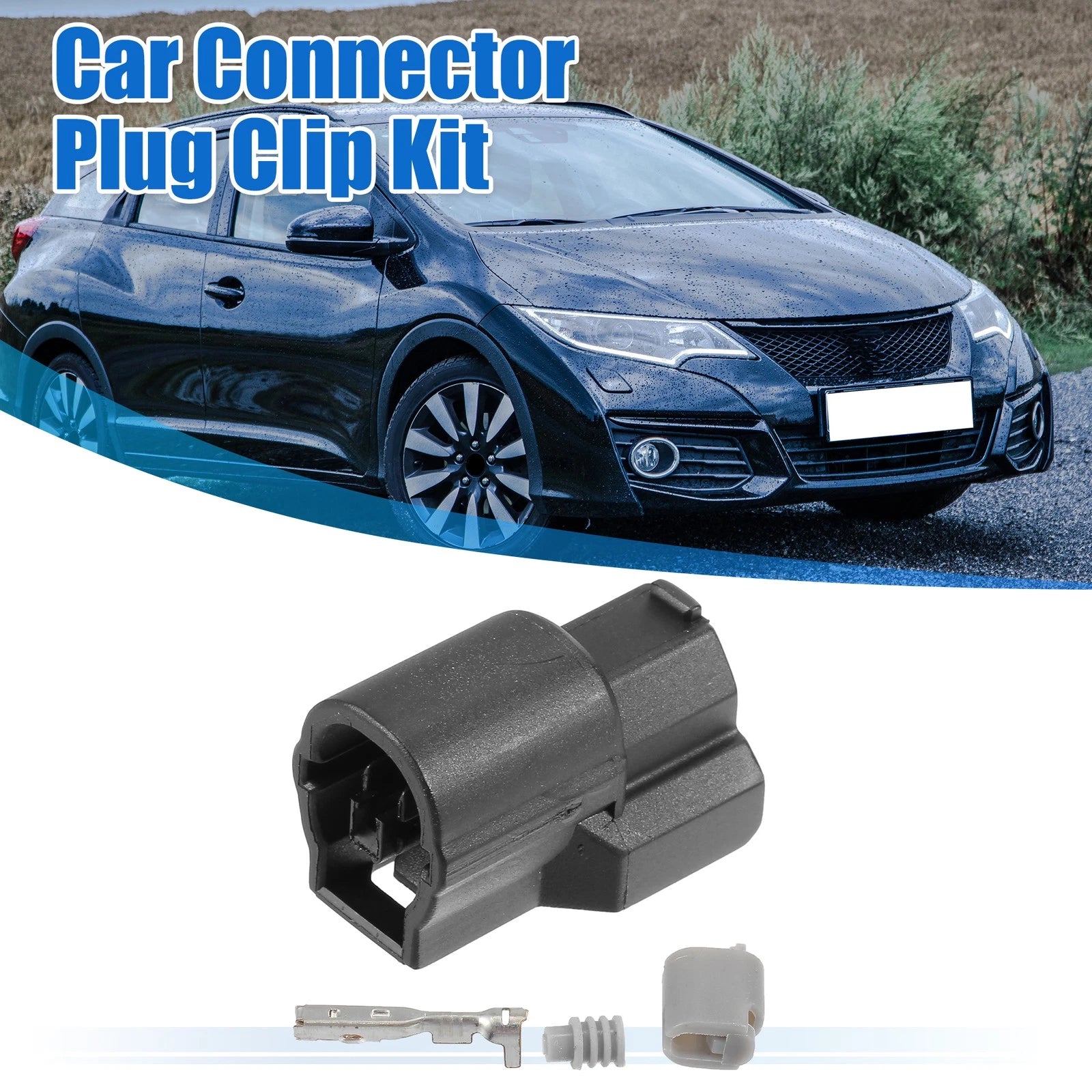AC Compressor Connector Adapter Kit for Honda (2002–2006)