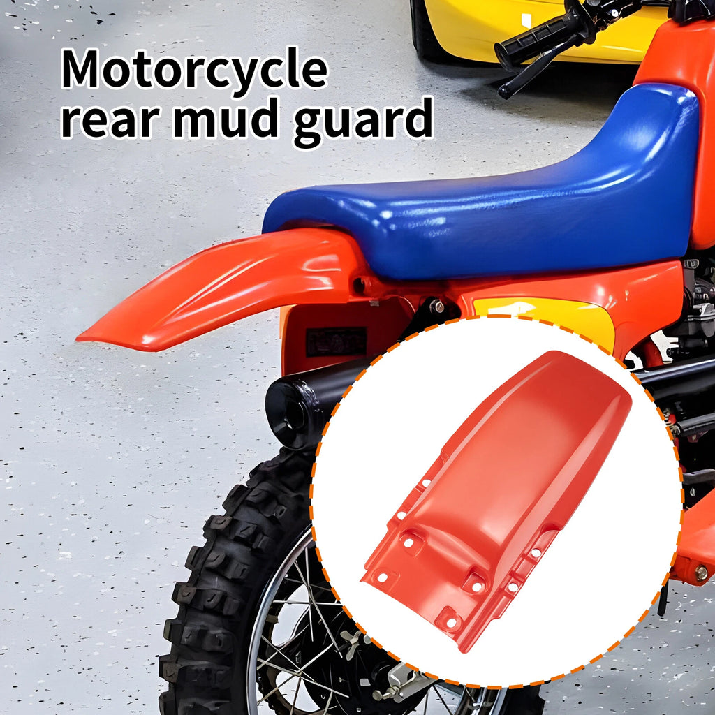 Rear Fender Red for Honda XR80 XR100 XR80R XR100R (1985–2000)