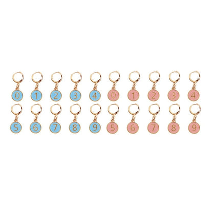 20pcs Metal Stitch Markers Clips for Knitting Crochet Yarn Projects