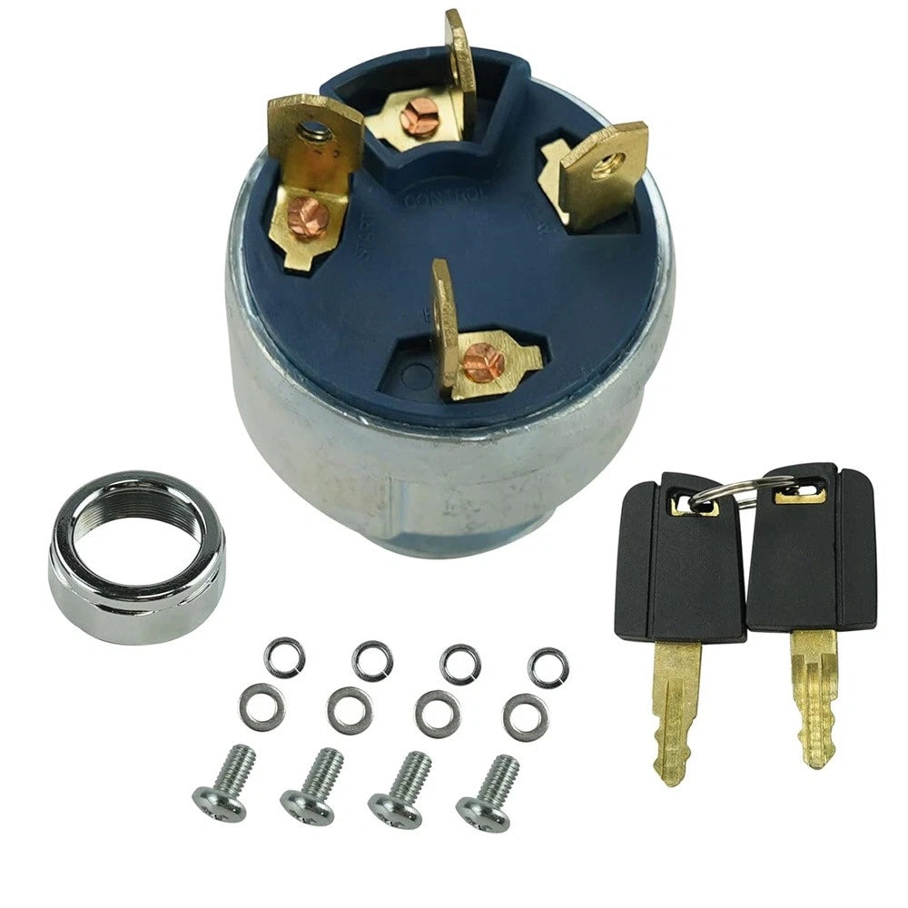 Ignition Starter Switch w/ 2 Keys 9G7641 9G-7641 For Caterpillar Excavator D250E
