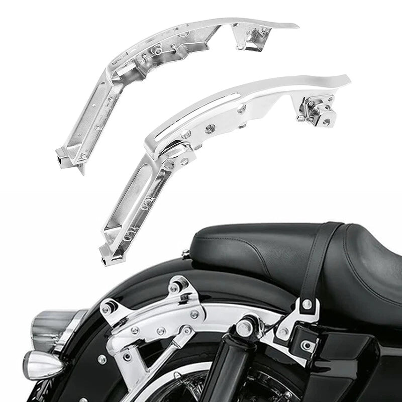 Chrome Rear Fender Support Bracket for Harley Electra Glide (2014–2025)