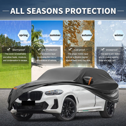 Waterproof Car Cover with Zipper for BMW X3 F25 G01 (2010–2024)