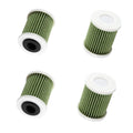 Set of 4 Fuel Filters for Suzuki Outboard 200-350 HP (2000-2023) 15412-93J10