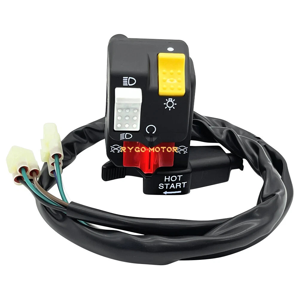 Left Handlebar Control Kill Stop Switch for Honda TRX450R (2008–2009)
