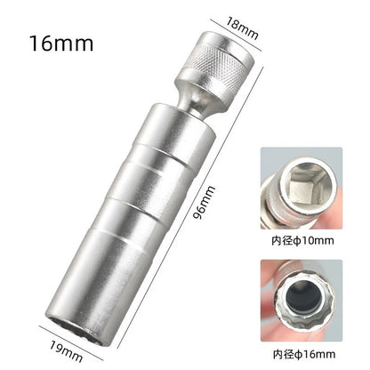 Heavy Duty 45 Steel Wrench Adaptor for 14mm 16mm Spark Socket