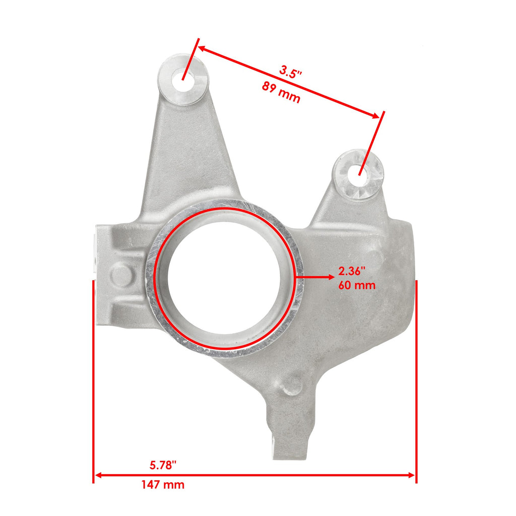 Front Left Knuckle and Bearing Replacement for Can-Am Outlander 1000R (2013–2020)
