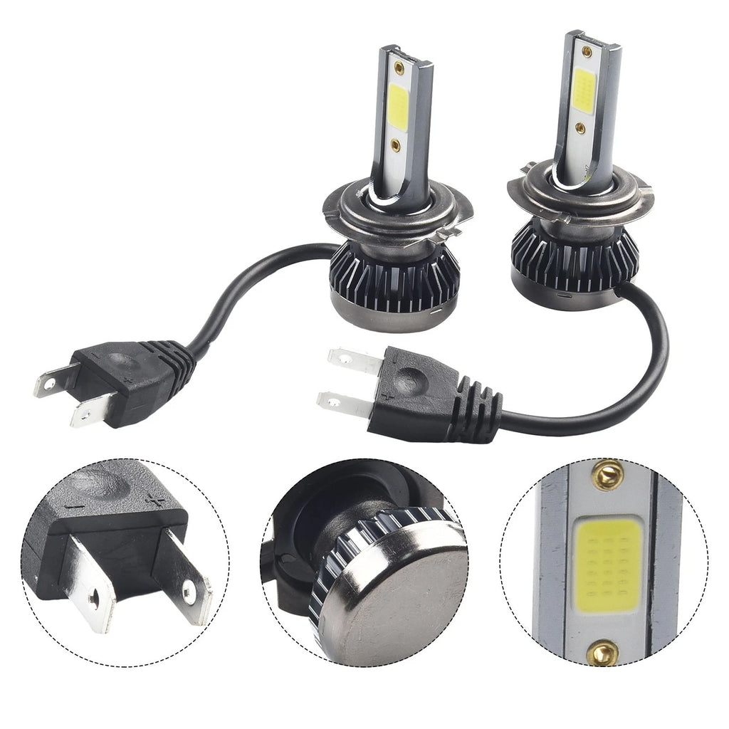 LED Headlamp Bulbs Hi/Low Beam Kit for