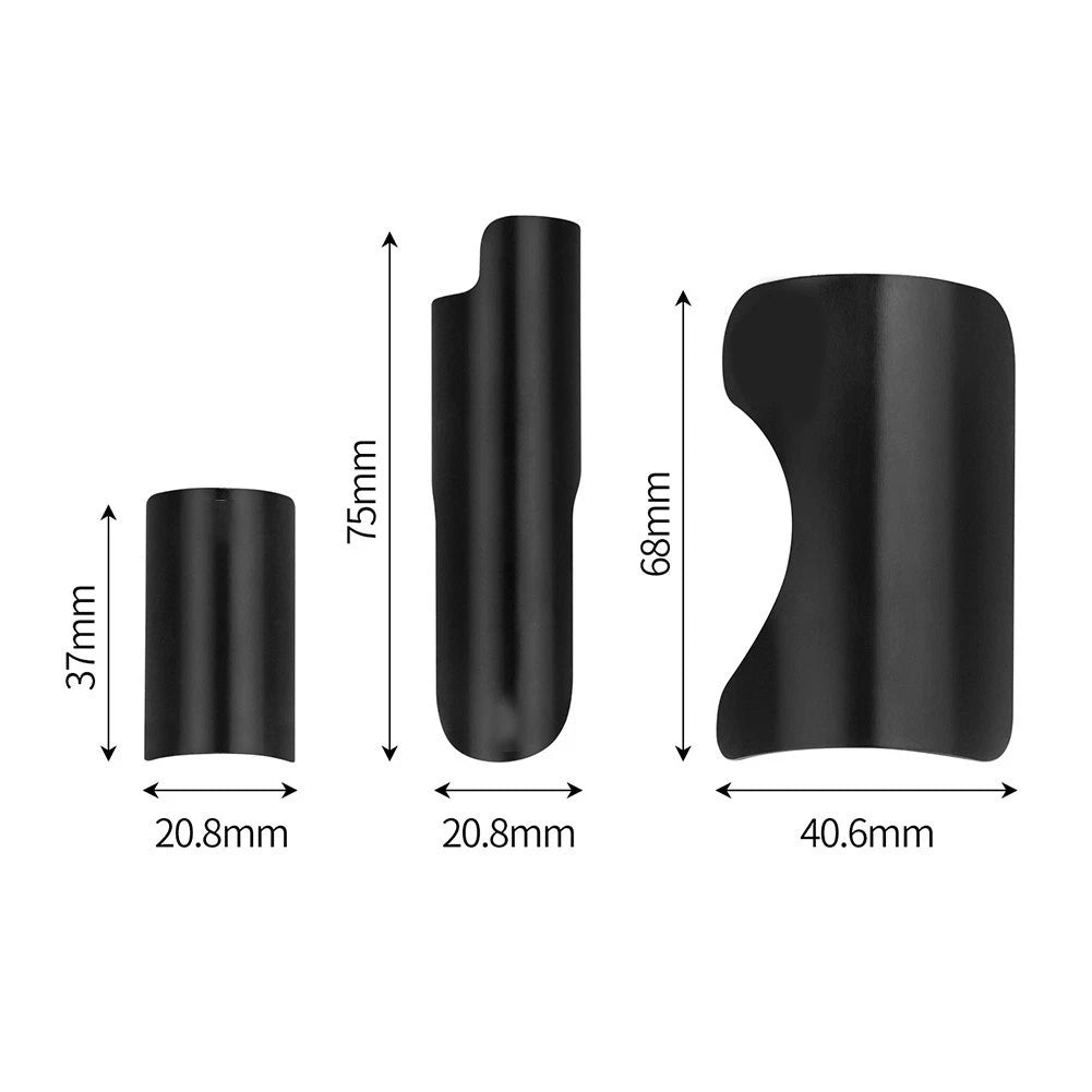 Set of 3 Protective Covers for Brompton Bike Bottom Bracket & Rear Fork