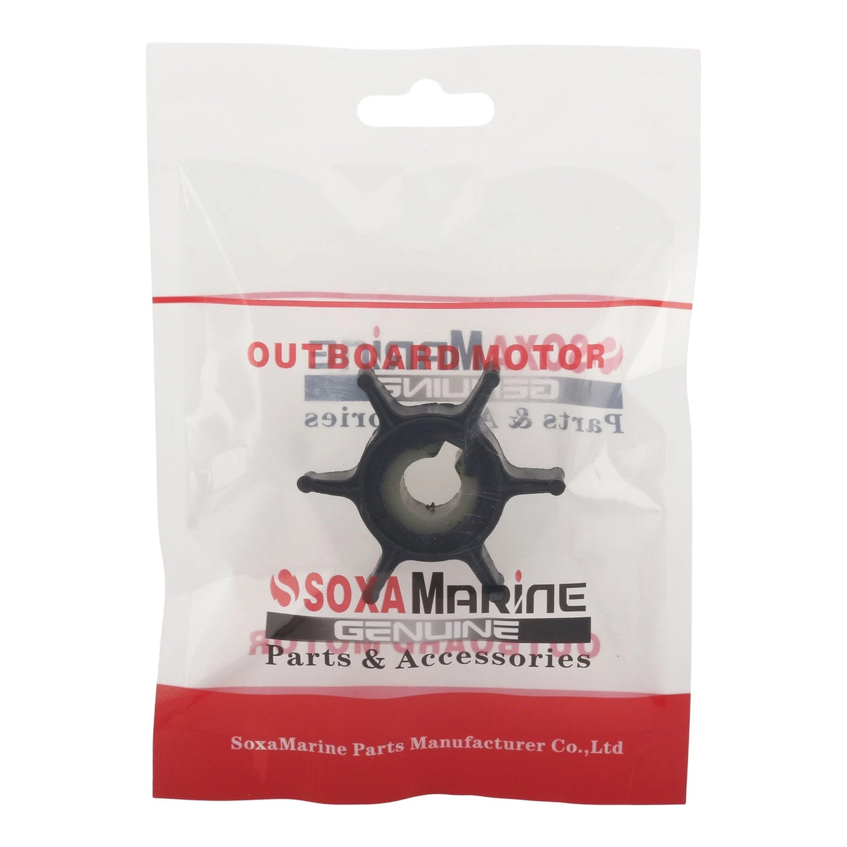 Soxa Marine Outboard Water Pump Rubber Impeller for Yamaha 2 HP Engine