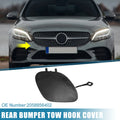 Front Bumper Tow Hook Cover Replacement for Mercedes-Benz C-Class (2015–2021)