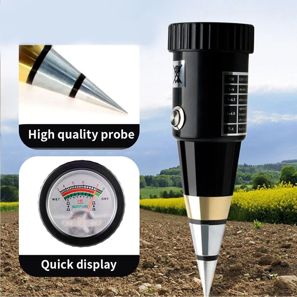 Soil pH Tester for Gardening (Portable)