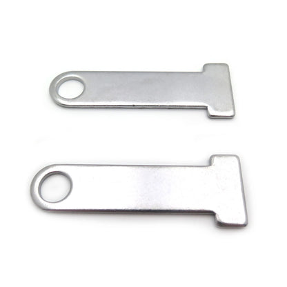2X Helmet Strap D-Ring Steel Lock Extensions for Universal Motorcycle