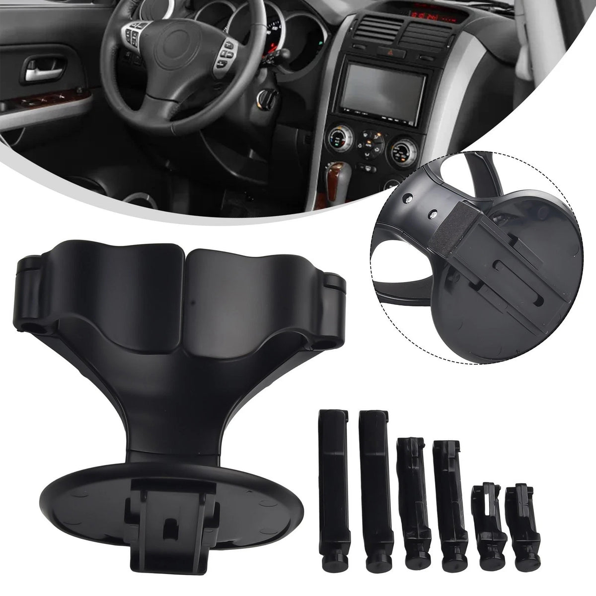Cup Holder for Cars with Horizontal Air Outlet (2010–2023)