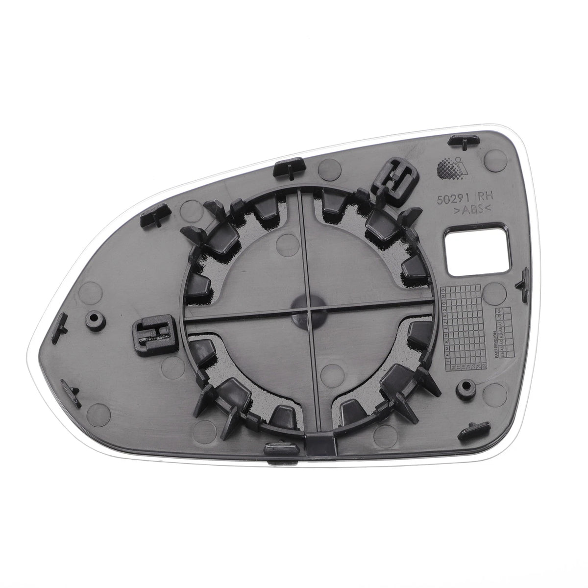Right Side Mirror Glass Non Heated for Hyundai Accent (2018–2020)