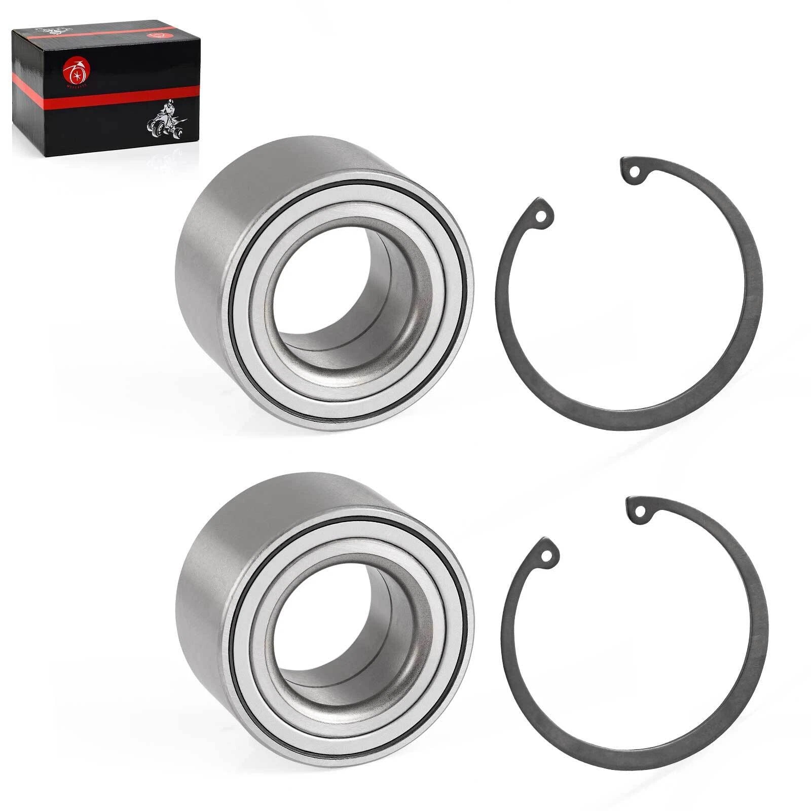 2 Rear Wheel Bearings + Circlips for Kawasaki Teryx KRX KRX4 1000 (2020–2024) 92045-0920