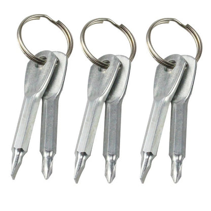 Portable Screwdriver Multitool with Key Ring Holder