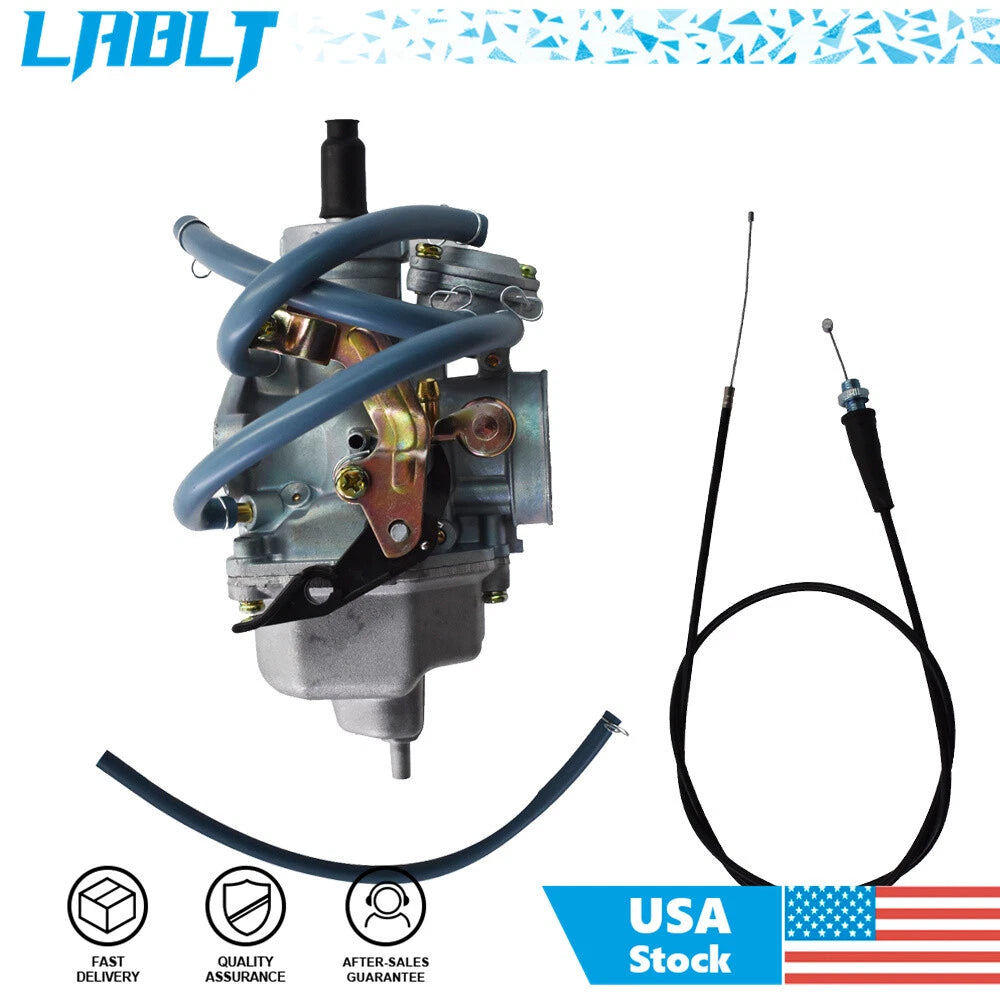 Carburetor & Throttle Cable for Honda TRX250 Recon (1997–2001) 16100-HM8-B01