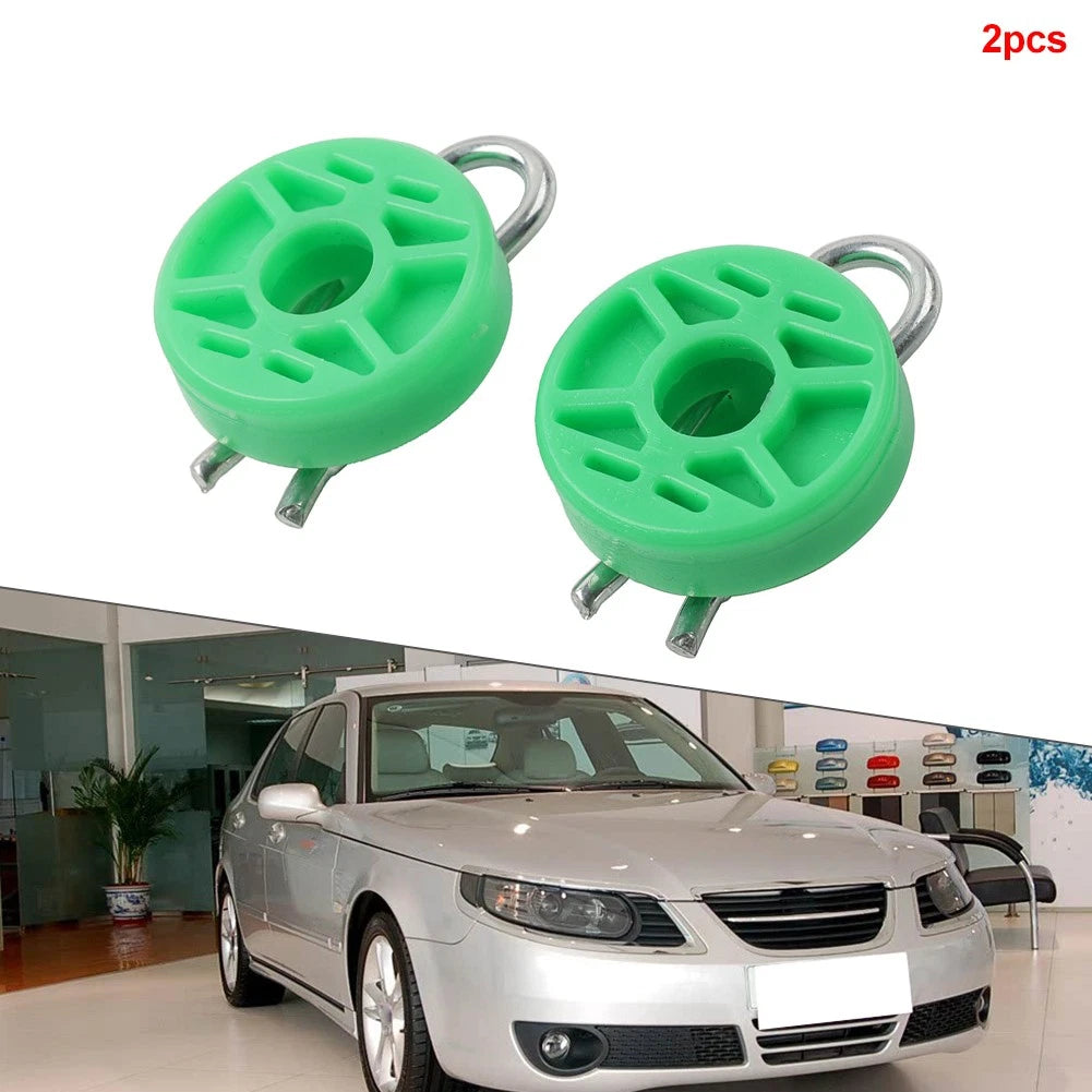 Front Power Window Regulator Guide Roller Clip for Saab 9-3 9-5 (2003–2012)