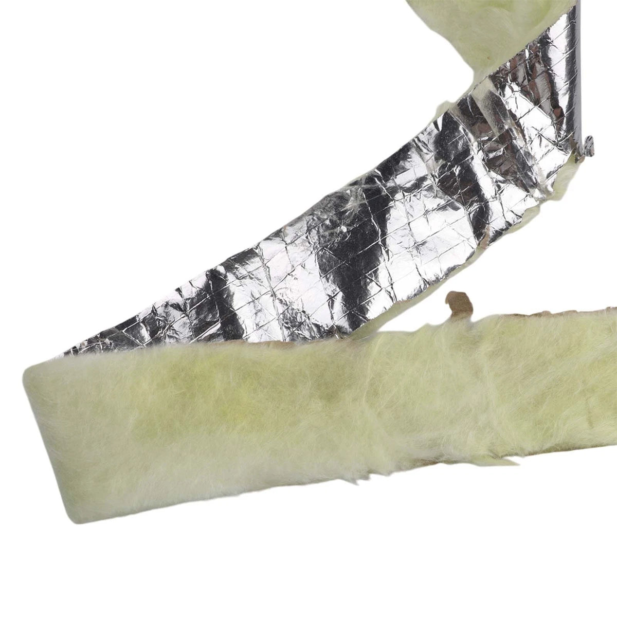 Foil Backed Insulation Wrap for Pipe Protection (32 x 8 Feet)