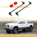 Set Front Stabilizer Sway Bar Link with Bushing for Dodge Caravan (2005–2018)