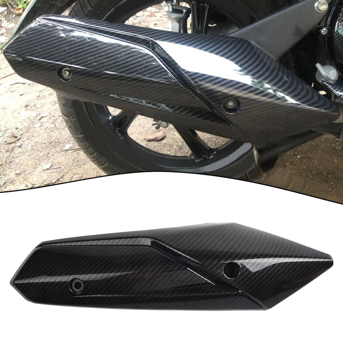 Muffler Protection with ABS Heat Shield for MIO i125