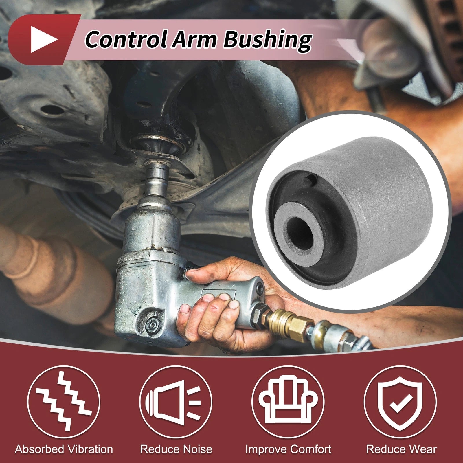Front Upper Control Arm Bushing Replacement for Hyundai Azera Sonata (2006–2007)