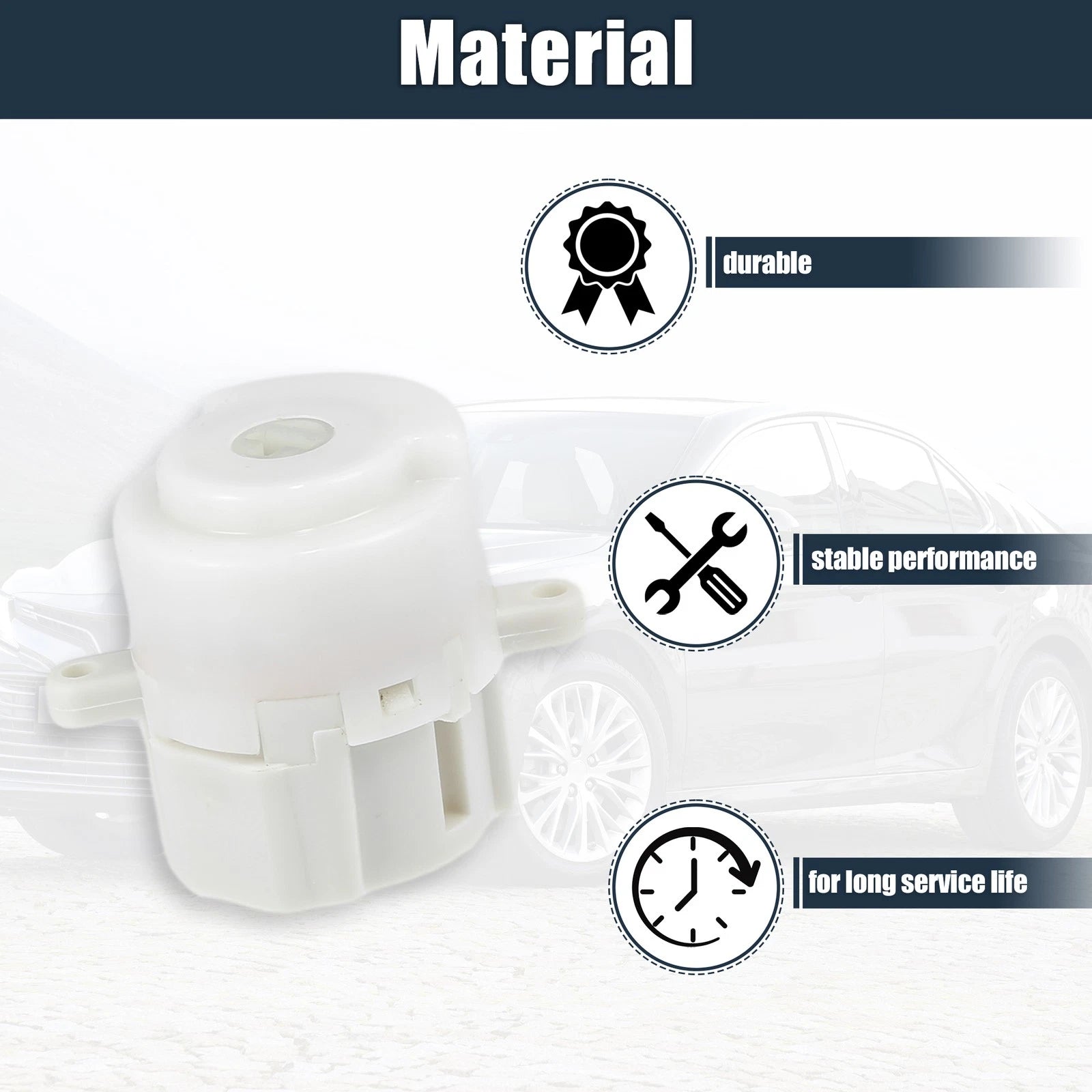 Ignition Lock Switch for Nissan Pathfinder (1996–2012) No. 487500M010 Plastic