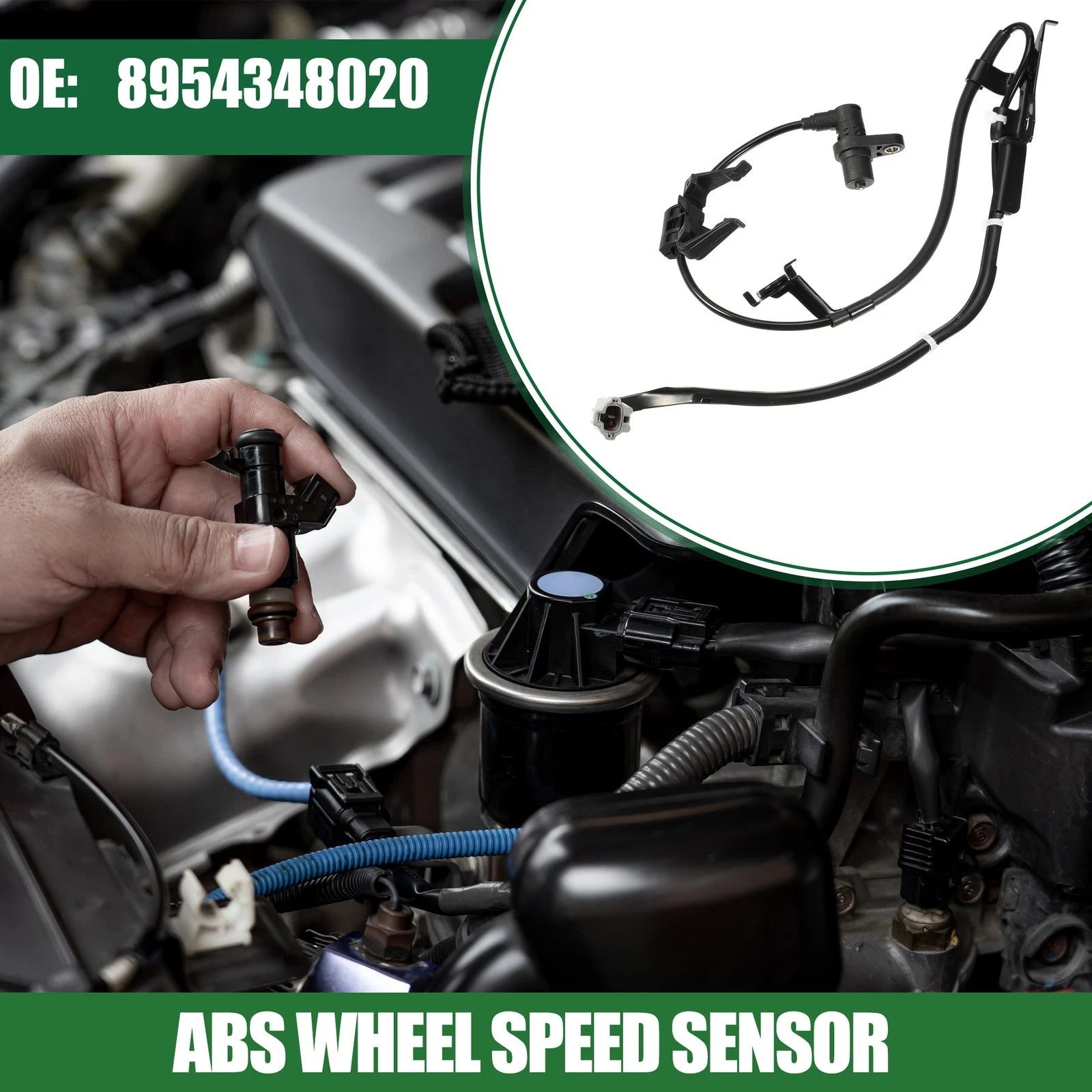 ABS Wheel Speed Sensor for Toyota Highlander (2001–2003) Replacement