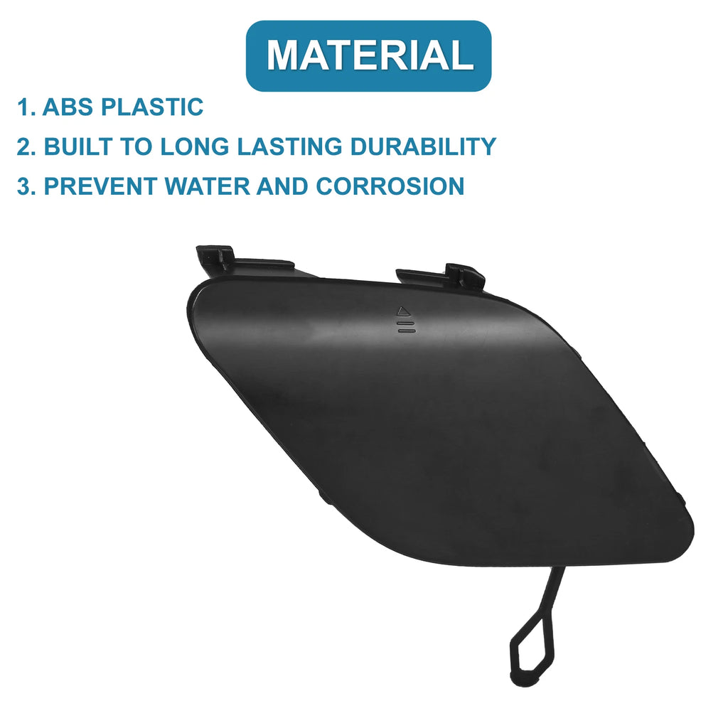 Tow Hook Cover for Mercedes-Benz E400 (2014–2016) Black