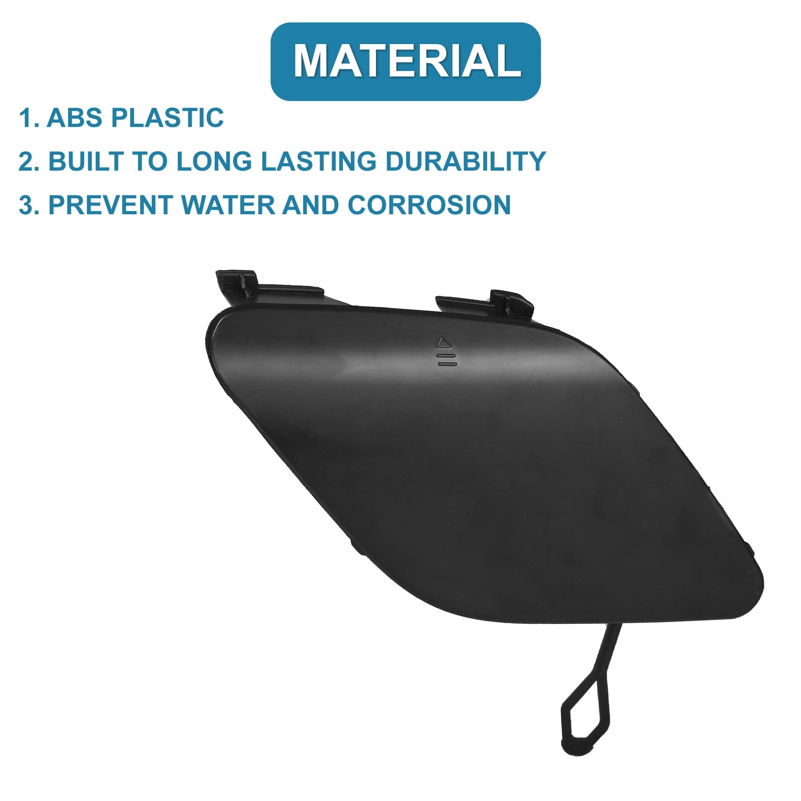 Tow Hook Cover for Mercedes-Benz E400 (2014–2016) Black