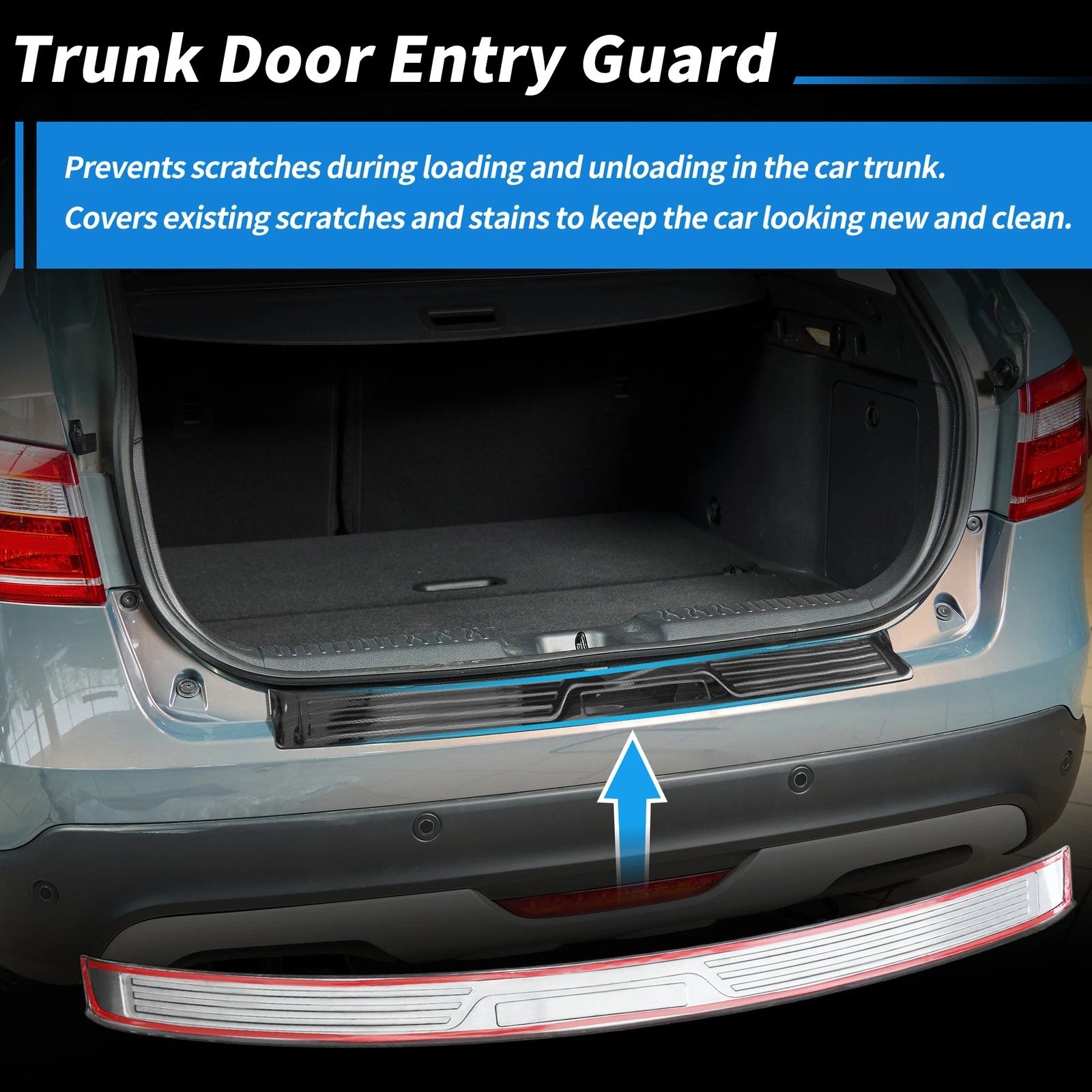 Rear Door Entry Guard Protector for Volkswagen Atlas (2018–2025)