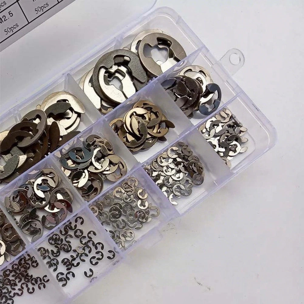400pcs Open Retaining Ring Circlip Set for Automotive Applications