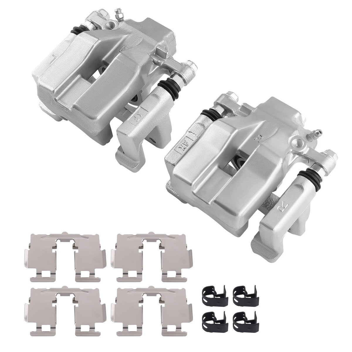 Set of 2 Rear Left & Right Brake Caliper w/Bracket Assembly for Toyota Avalon (2008–2011)