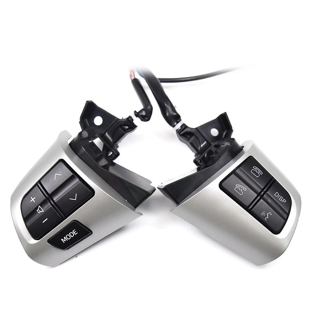 1Pair Steering Wheel Control Switch Kit 84250-02230 For Toyota Corolla 2010-2013