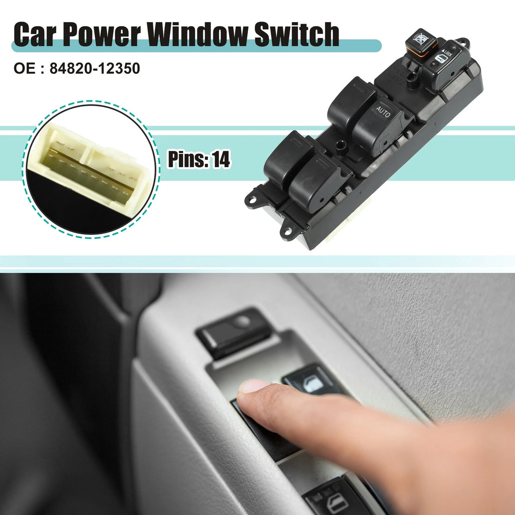 Right Front Power Window Switch Driver Side for Toyota Corolla (1997–2001)