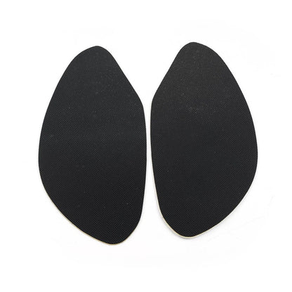 2X Black Motor Universal Gas Tank Pad Traction Side Fuel Knee Grip Protector