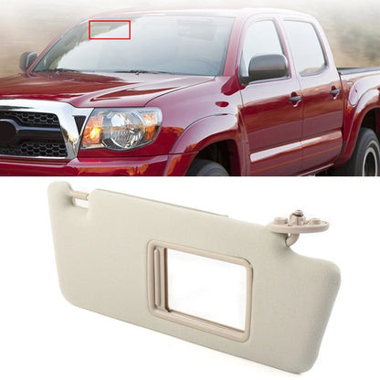 Right Beige Sun Visor for Toyota Tacoma (2005–2012)