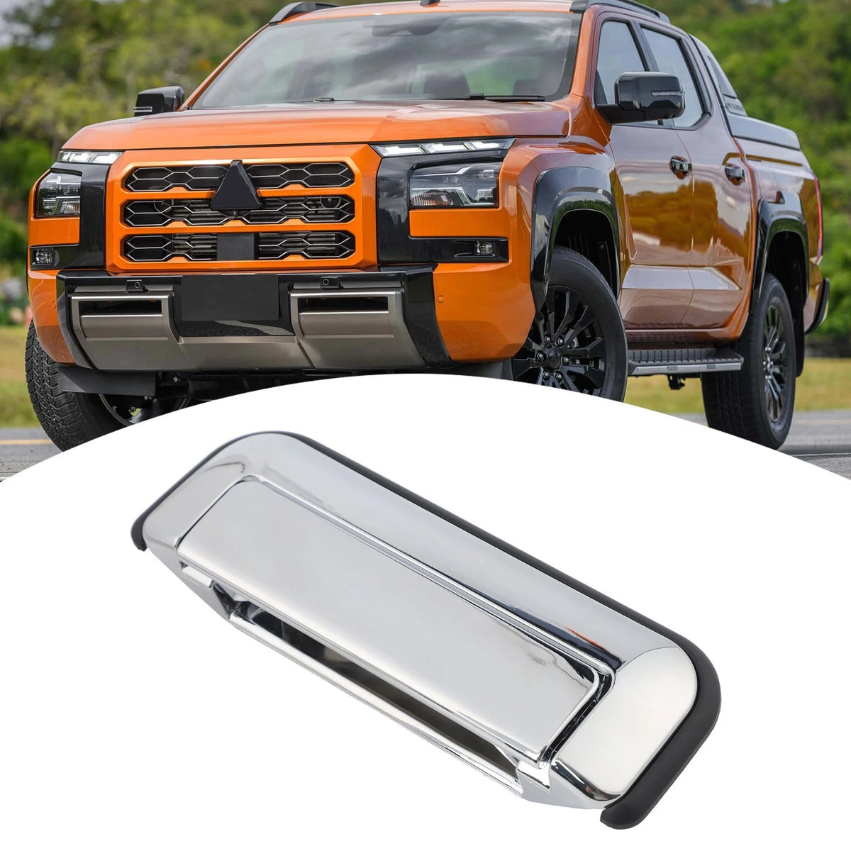 Replacement Plastic Tailgate Handle for Mitsubishi (2015–2019)