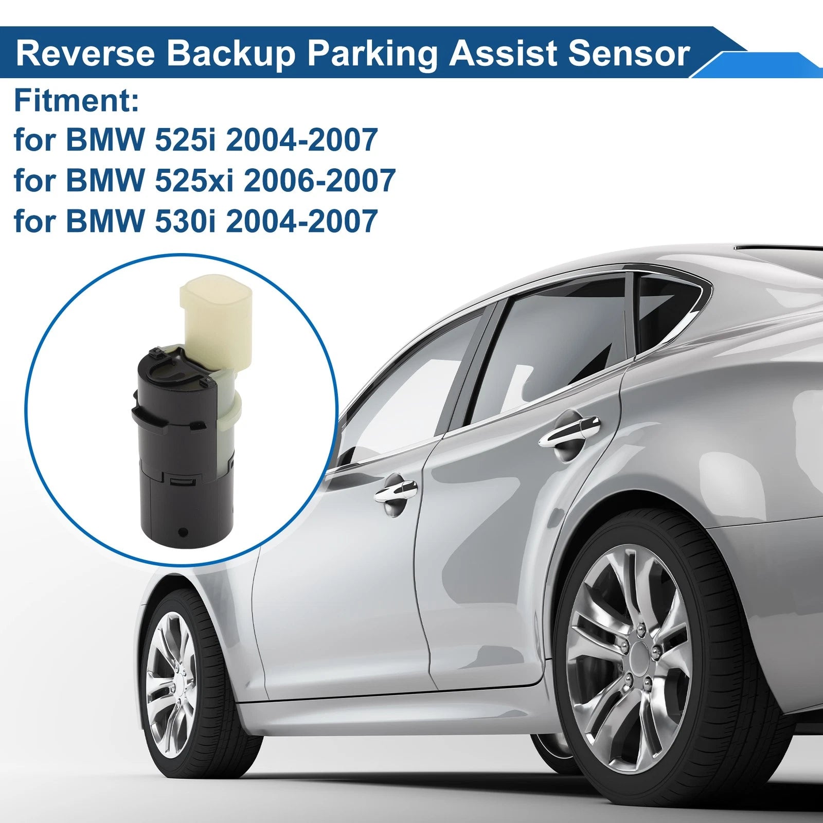 Reverse Backup Parking Sensor for BMW 525i (2004–2007) No.66210143458