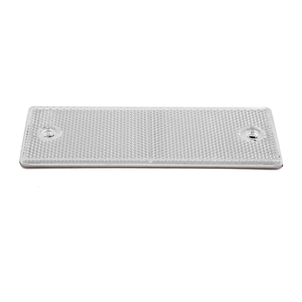 Trailer Reflector 2 Piece White Rectangle Self Adhesive for Car Trailer (145–45mm) (OEM) (2005–2018)