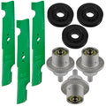 48 Inch Deck Spindle Pulley and Blade Replacement for Ferris (2011–2016)
