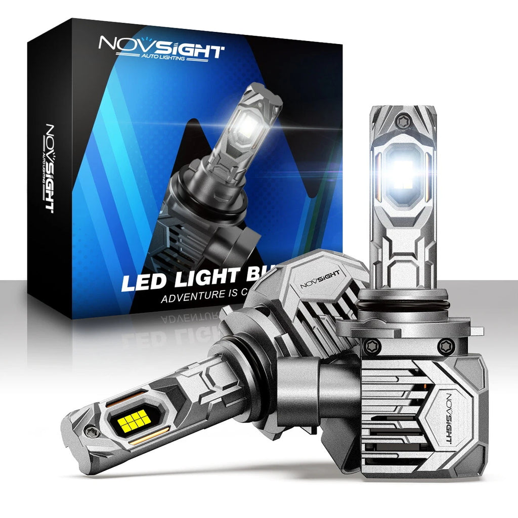 2X 9005 HB3 LED Headlight Bulbs for 6500K 30000LM