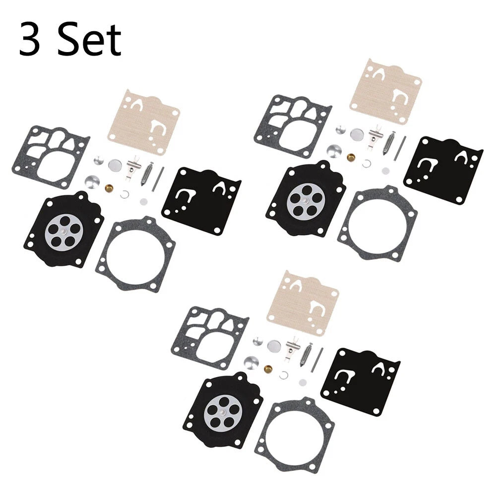 Set of 3 Carburetor Diaphragm Kit for Husqvarna 3120XP & 3120 (K12-WG)