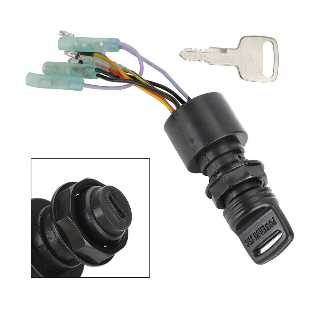 Ignition Key Switch 87-17009A5 for Mercury Outboard Control Box (1987–Current)