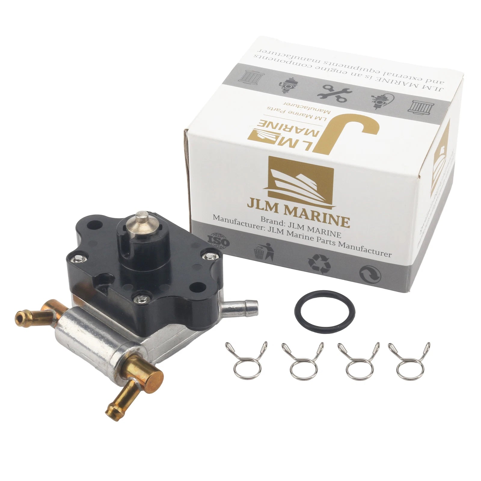 Fuel Pump & O-ring Kit for Yamaha Marine F15 F20 (4 Stroke, 1998–2023)