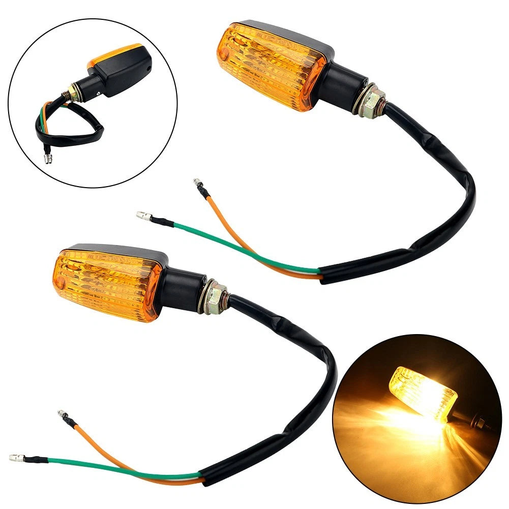 2X Turn Signal Lights for Scooters (Waterproof, Bright)