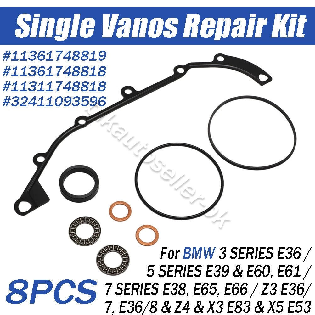 Single Vanos Gasket Repair Kit for BMW E36 E38 E39 E60 E61 E65 E66 Z3